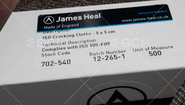 James H.heal Colour Fastness Testing Fabrics